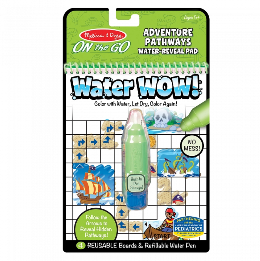 

Волшебная водная раскраска Пути приключений Melissa & Doug MD30174