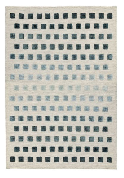 

Ковер Theo Silvery Squares 120х170 см серый