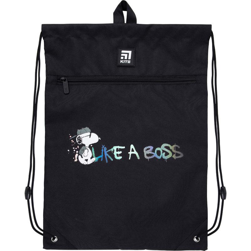 

Сумка для обуви с карманом Kite Education Snoopy 46x33 см (SN21-601M-2)