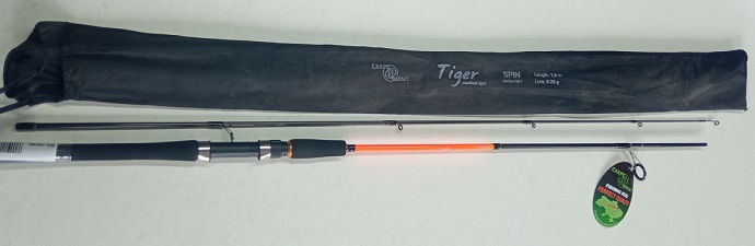 

Спиннинг Carpe Diem Tiger medium-light 5-25 г 1,9 м BS-180ML