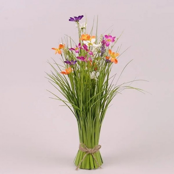

Композиция декоративная Трава с цветами Flora 50 см. 72900