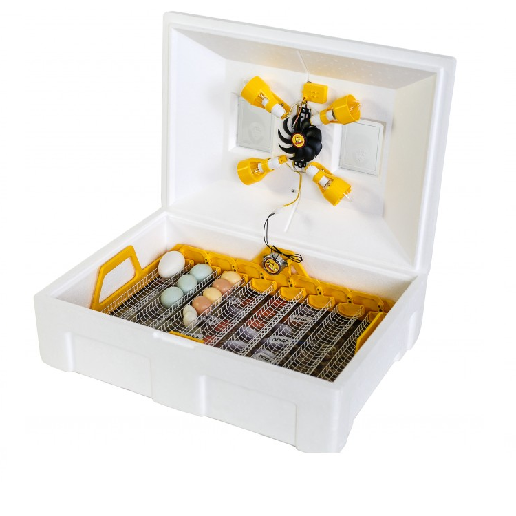 

Инкубатор Теплуша Люкс 72 ИБ 220/50 ЛА(В) (Ламповый с влагомером, автоматический)