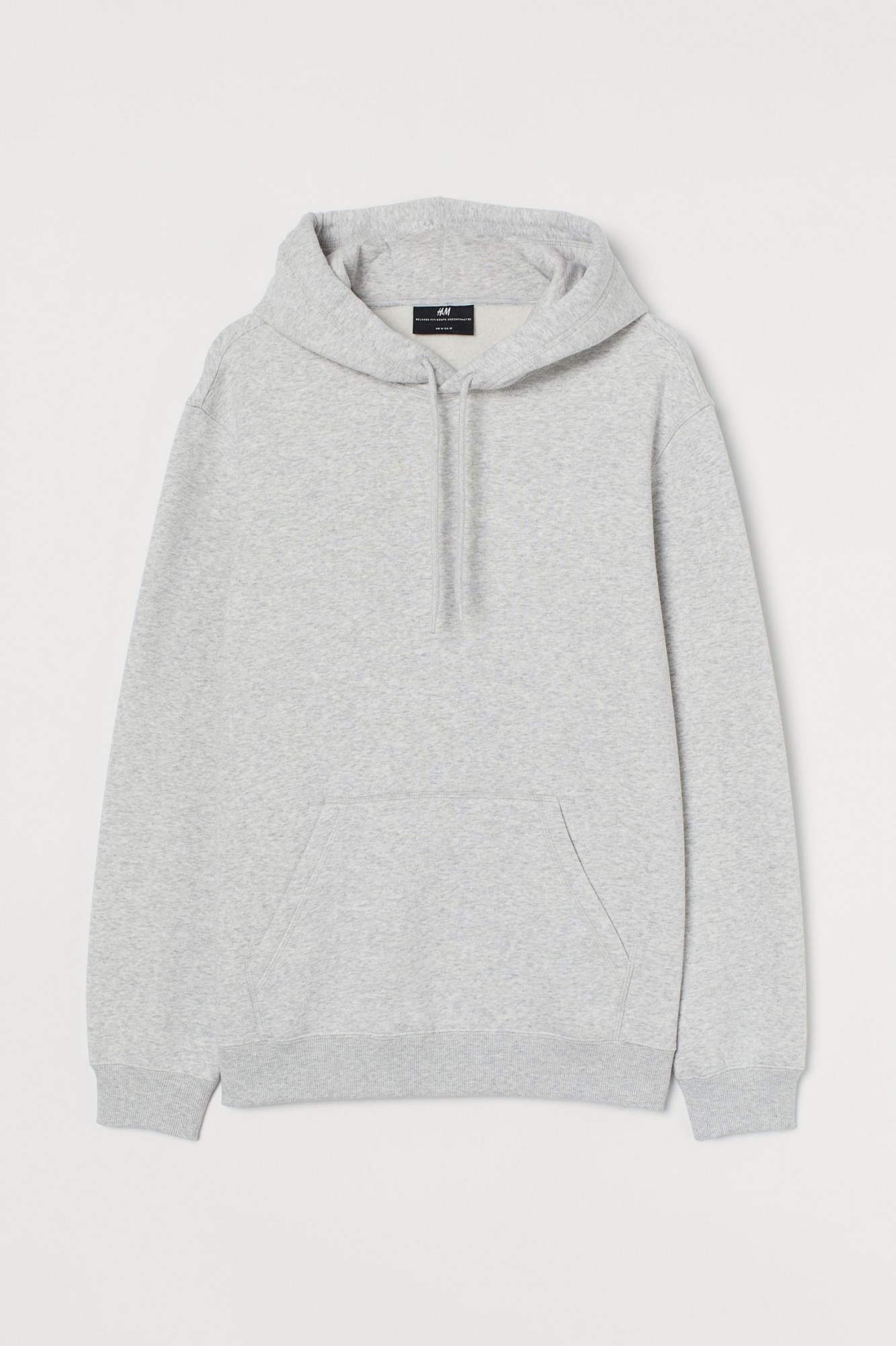 

Худи H&M L светло-серый меланж 6858142dm