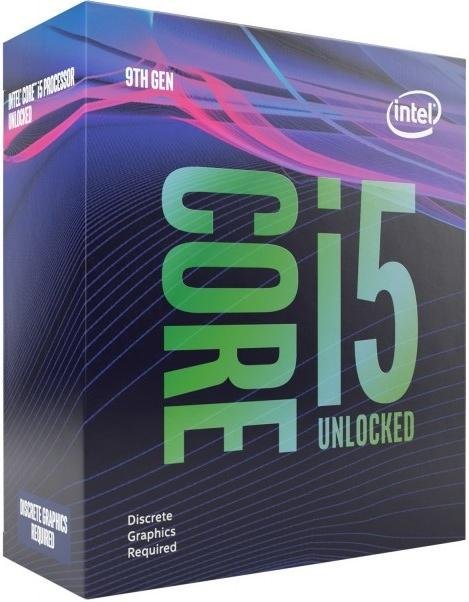

Процессор Intel Core i5-9600KF 3,7 GHz, 9Mb, Coffee Lake Refresh, 95W, S1151 (BX80684I59600KF) Box , разблокированный множитель
