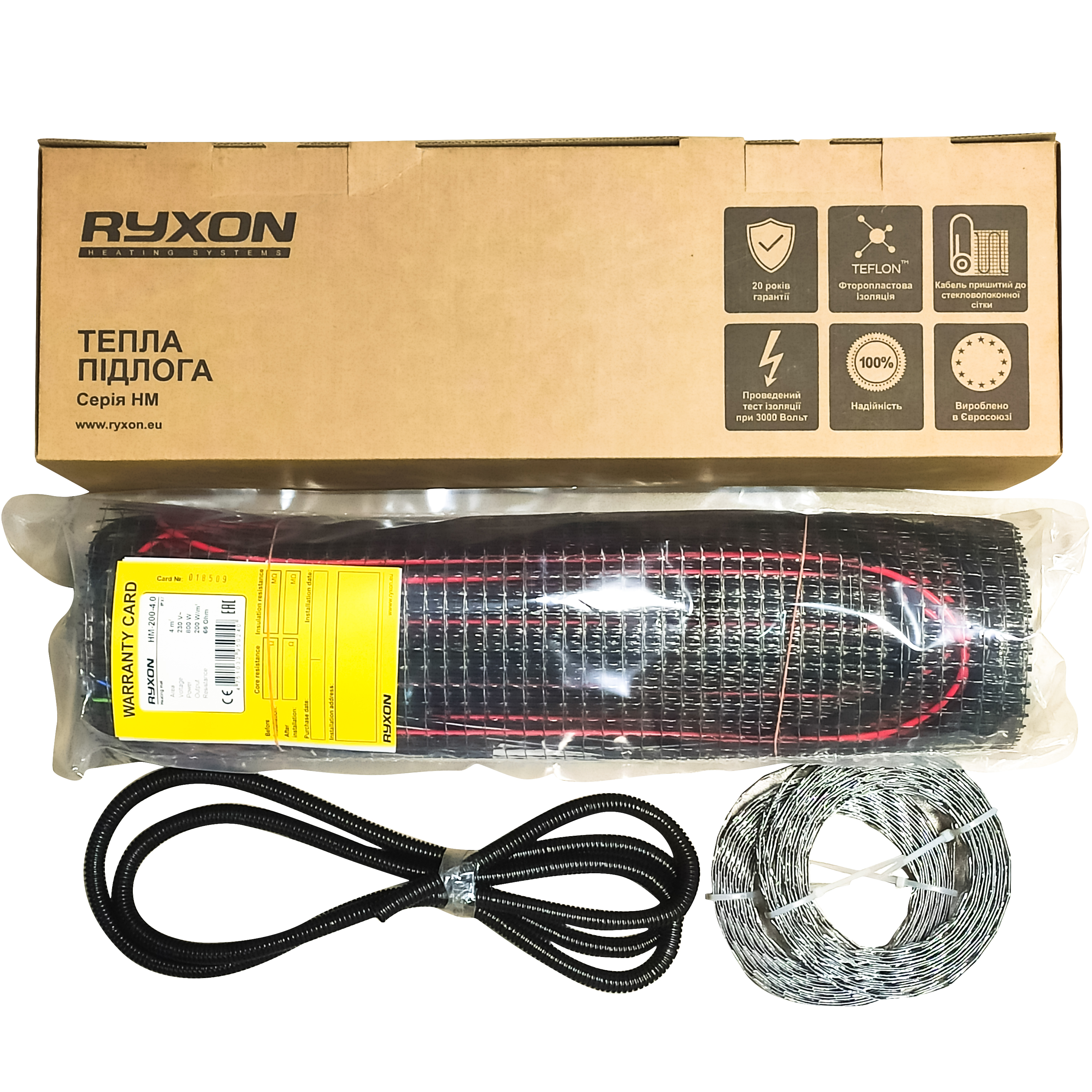 

Нагревательный мат Ryxon HМ-3000 Вт-15,0 м2