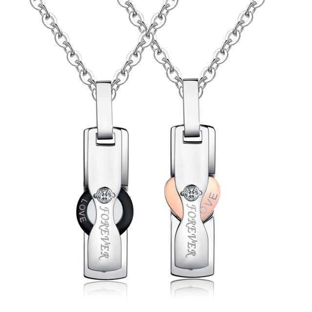 

Кулон на цепочке Everiot SPD-XP-1406 с надписью "LOVE FOREVER" (Женский)