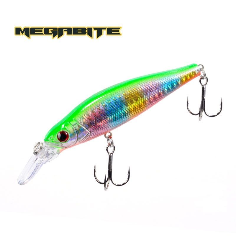 

Воблер Megabite Fatty Minnow 90 SP (90 мм, 15,8 гр, 1,3 m) (A_10)
