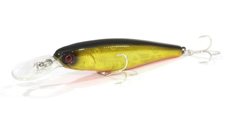 

Вобл.Jackall Squirrel 76, дл. 7,6 см, глуб. 1 - 1,5 м, suspending, цв. hl gold & black, вес 8,6 гр (87572)