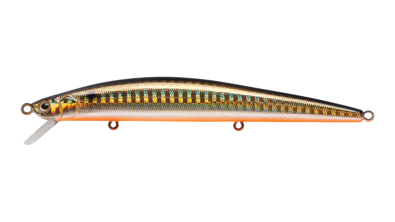 

Воблер Strike Pro Slingshot Minnow 120F плавающий 12см 12,6гр Загл. 0,5-1,5м#613-713 (88300)