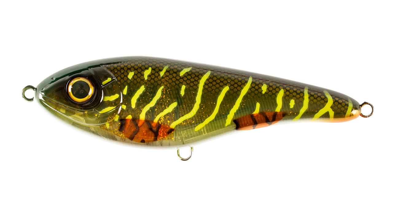 

Воблер Джеркбейт Strike Pro Buster Jerk II Shallow Runner, 120 мм, 37 гр, Загл. 0,3м.-2,0м., Медленн (128373)