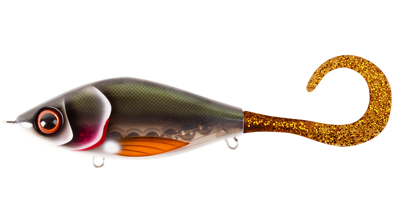 

Джеркбейт Strike Pro Guppie Jr Kemijoki - Motoroil Glitter тонущий 11см 70гр (115892)