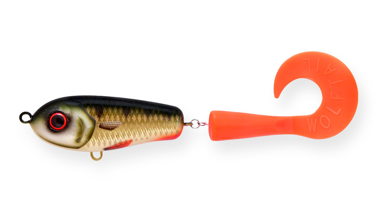 

Воблер Джеркбейт Strike Pro Wolf Tail Sinking, 230 мм, 104,5 гр, Загл. 2,0м.-4,0м., Тонущий, цвет: C (128398)