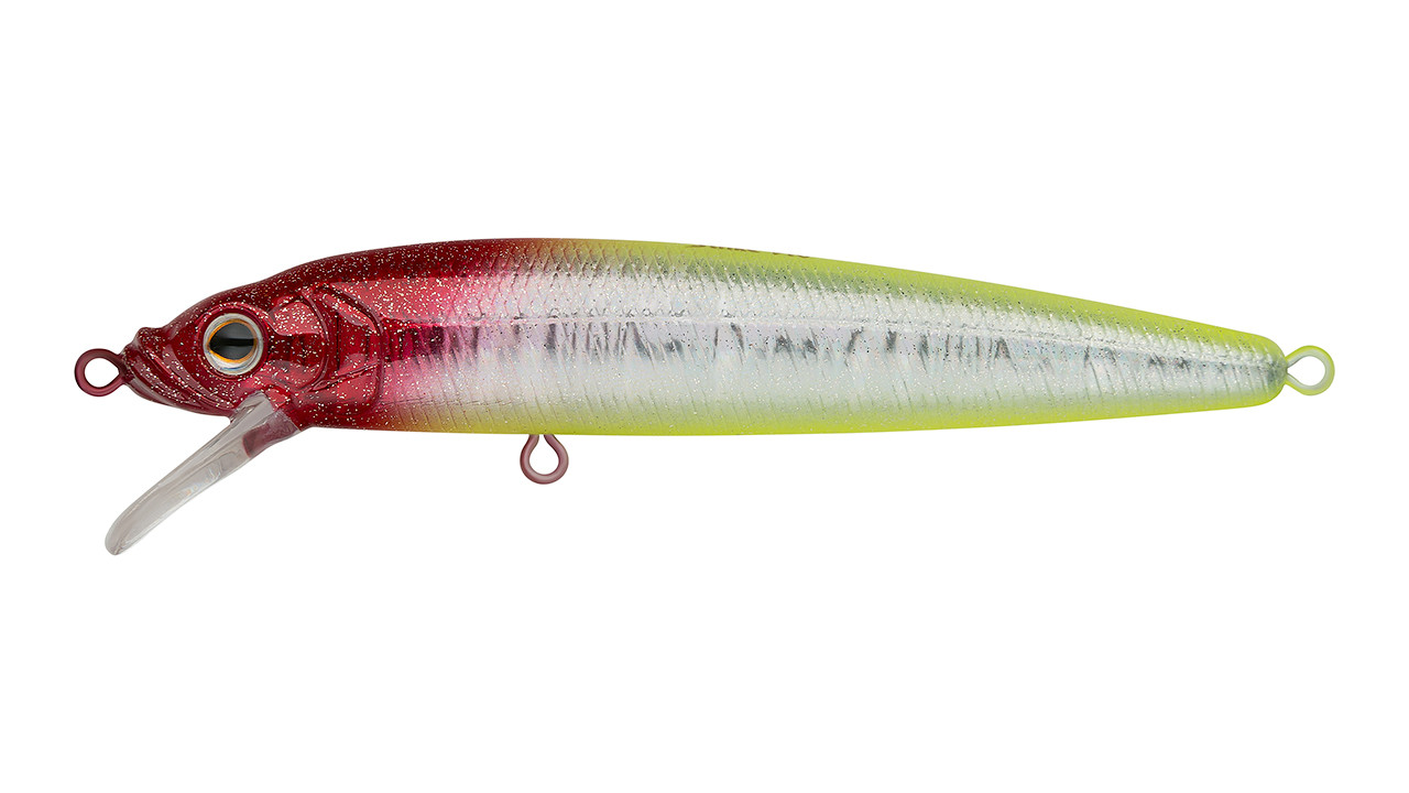 

Воблер Минноу Strike Pro Alpha Minnow 95, 95 мм, 9 гр, Загл. 0,6м.-1,6м., Плавающий, цвет: X10-SBO C (128432)