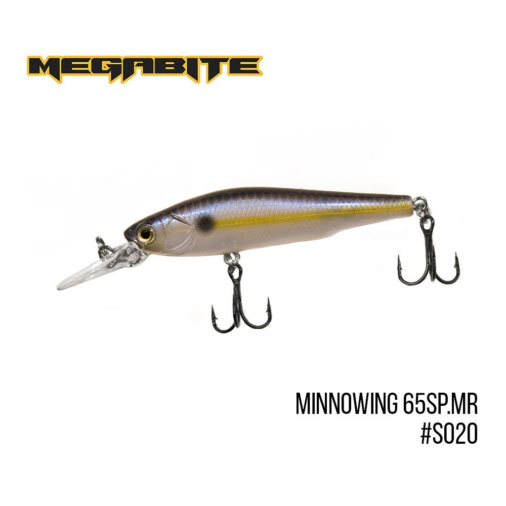 

Воблер Megabite Minnowing 65 SP MR (65 mm, 5.5 g, 1.5 m) (S020)