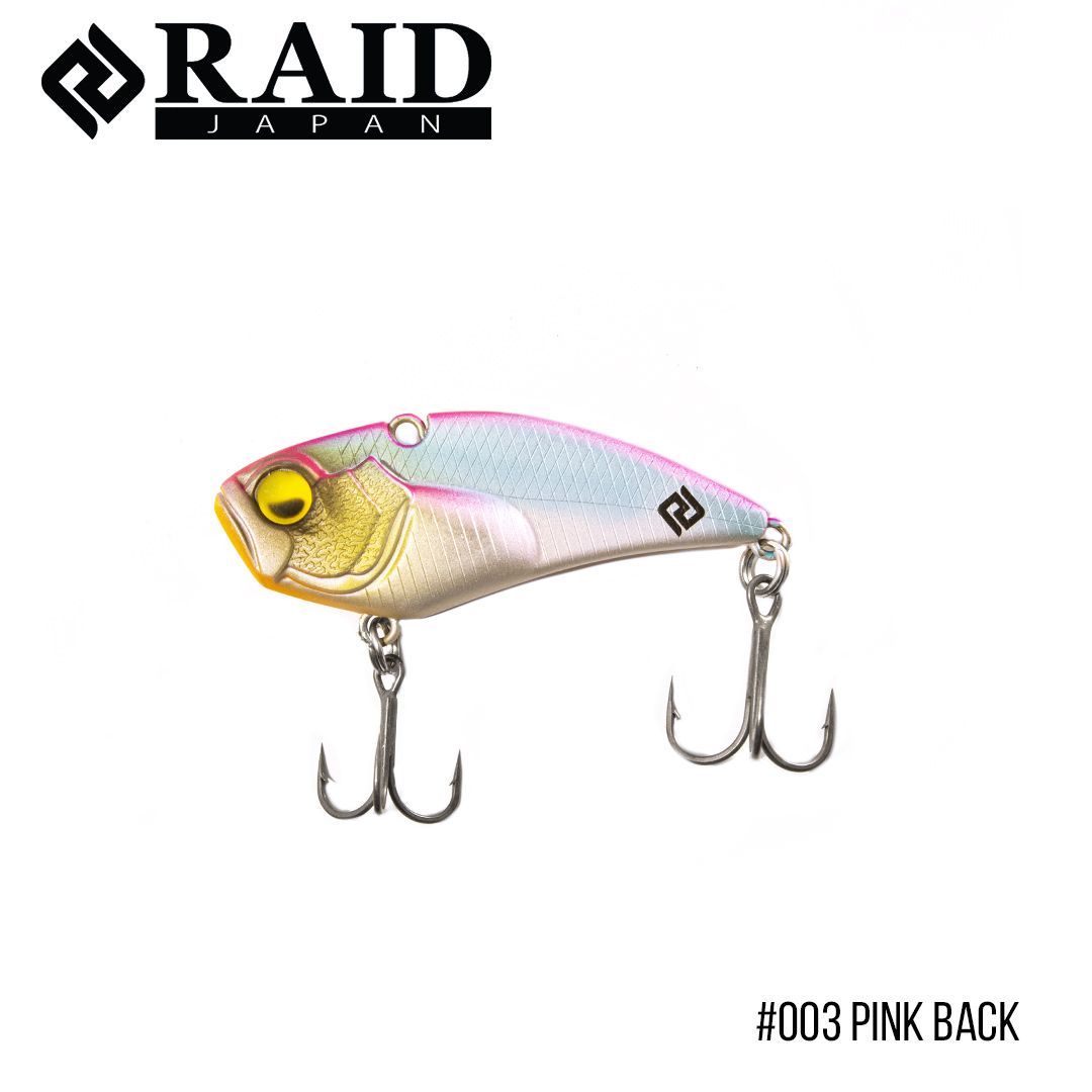 

Воблер Raid Level Vib Boost (38mm, 5g) (003 Pink Back)