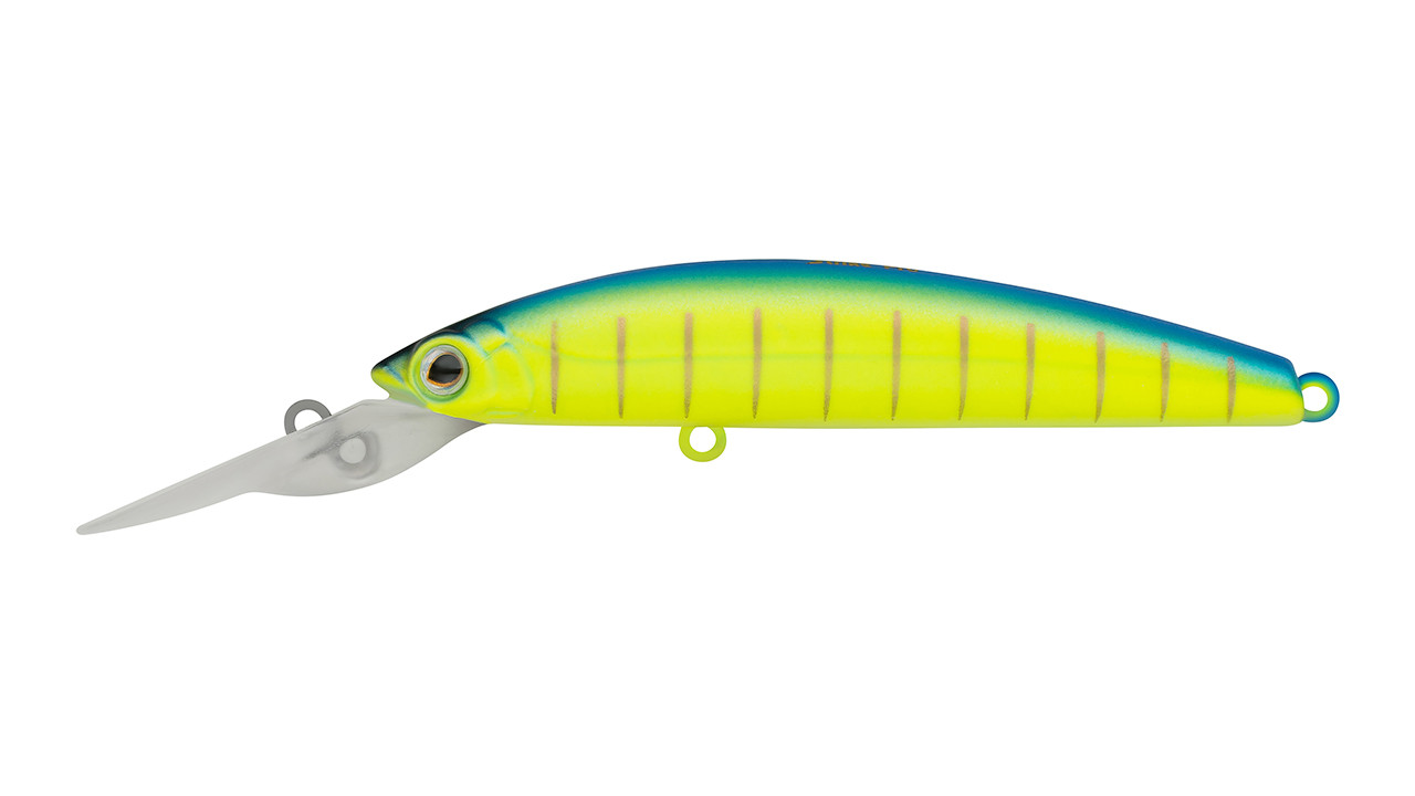 

Воблер Минноу Strike Pro Magic Minnow 85, 85 мм, 9,3 гр, Загл. 2,0м.-3,0м., Плавающий, цвет: 597S Bl (128441)