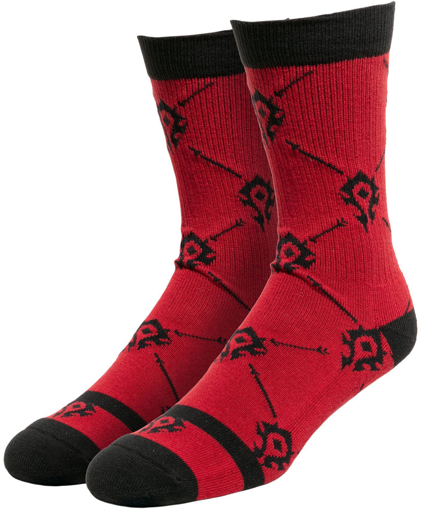 

Носки JINX World of Warcraft - Strength and Honor Black/Red Socks