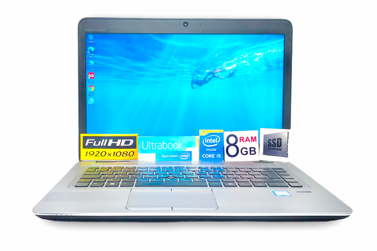 Ультрабук HP EliteBook 840 G4 FHD i5-7200U 8GB DDR4 SSD256GB Б/У – фото ...