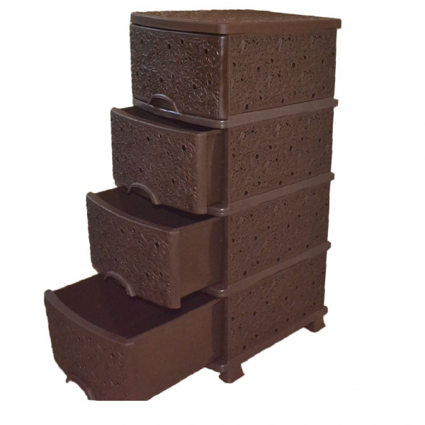 

Комод Ажур - люкс Efe plastics MEF-D-33-6 Коричневый