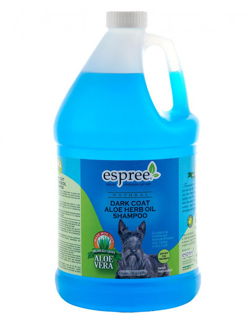 

Насыщающий шампунь с маслом алоэ для собак Dark Coat Aloe Herb Oil Shampoo 3,79 л Espree BGL-ES-67