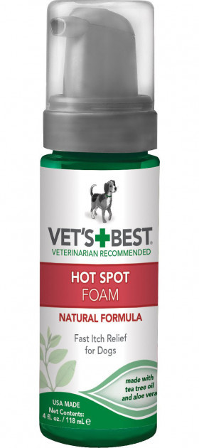 

Моющая пена для устранения раздражений, воспалений и зуда "Hot Spot Foam" 118 мл Vet's Best BGL-VB-05