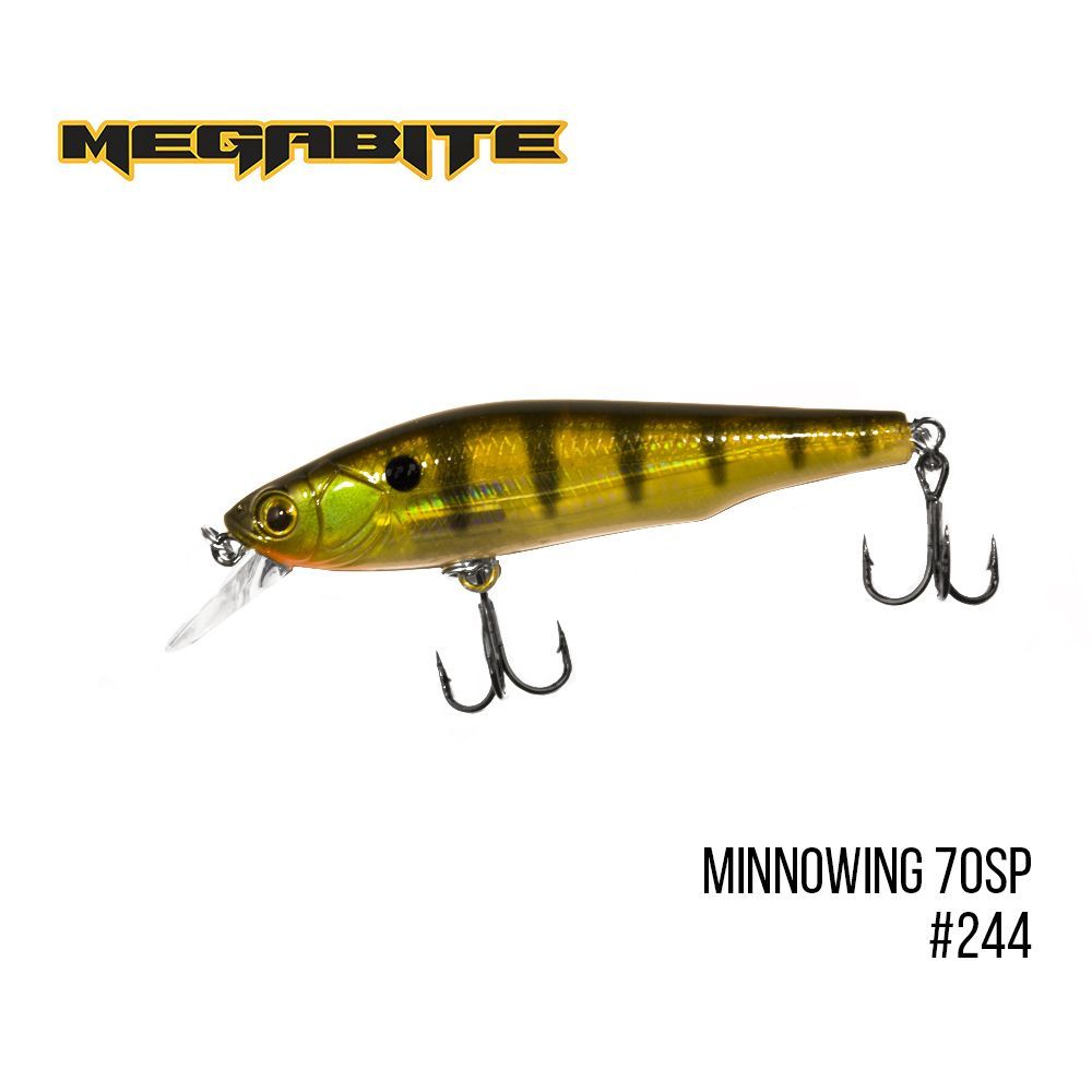 

Воблер Megabite Minnowing 70 SP (70 mm, 6.5 g, 1 m) (244)