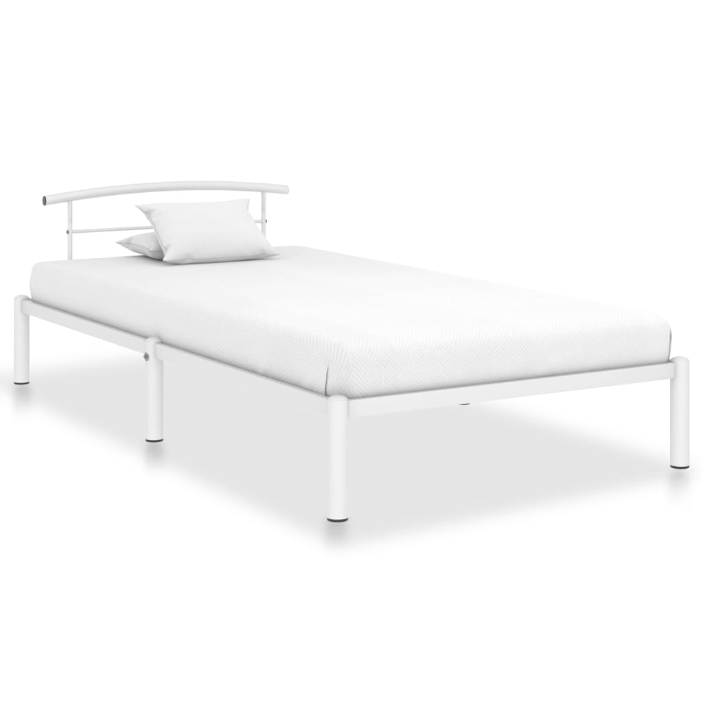 

Каркас ліжка Shumee білий метал 100 х 200 см 284651