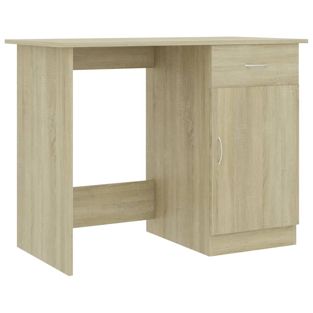 

Письмовий стіл Shumee дуб Sonoma 100x50x76 см ДСП 801083