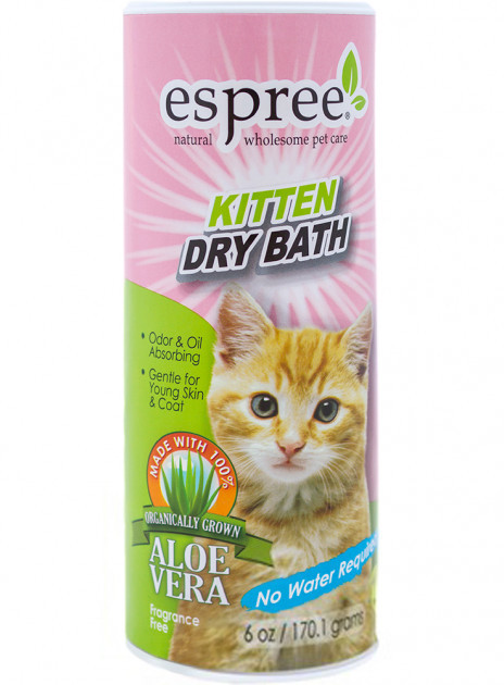 

Сухой шампунь для котят Kitten Dry Bath 170 гр Espree BGL-ES-107