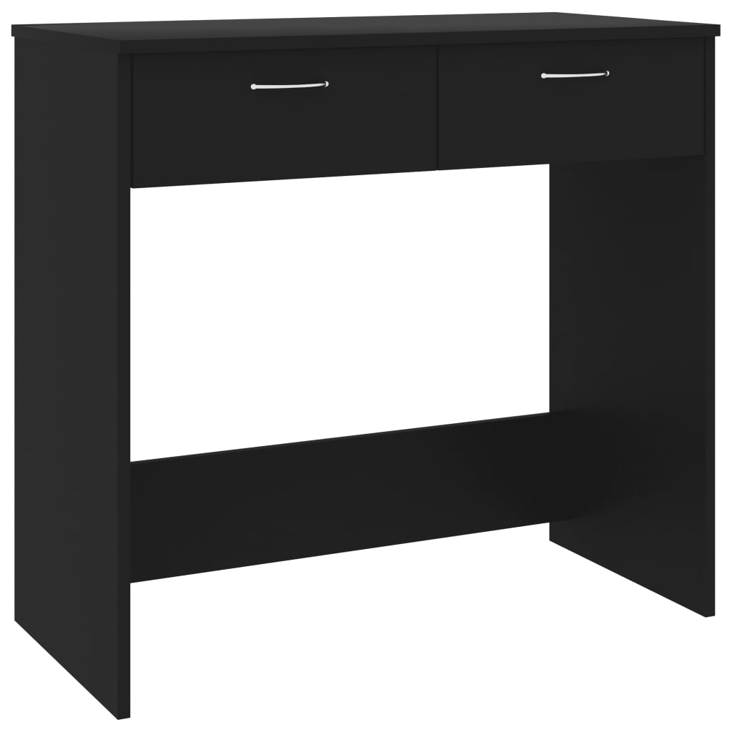 

Робочий стіл Shumee чорний 80x40x75 см ДСП 801356