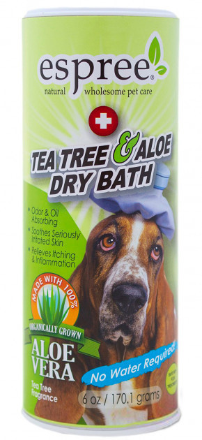 

Сухой шампунь с алоэ вера и маслом чайного дерева "Tea Tree & Aloe Dry Bath" Espree BGL-EZ-731