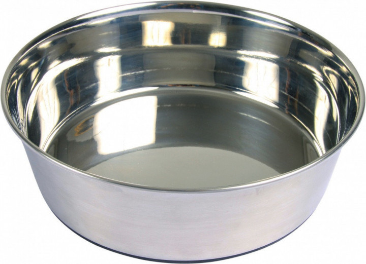 

Миска стальная собак Stainless Steel Bowl 2,5 л  24 см Trixie BGL-TX-520