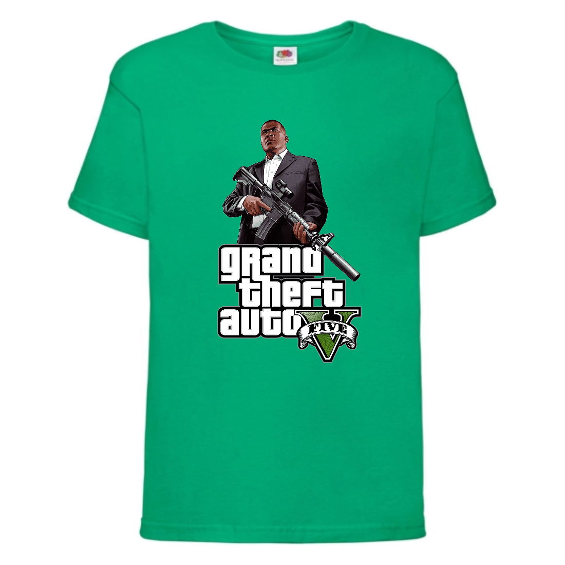

Футболка детская GTA 001 (Grand Theft Auto) зеленая (GTA grn 001) 164 см