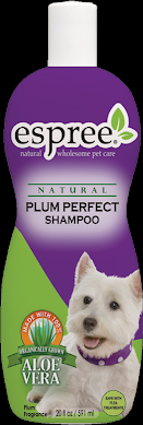 

Шампунь Espree Plum Perfect Shampoo для глубокой чистки любого типа шерсти со сливой 591 мл