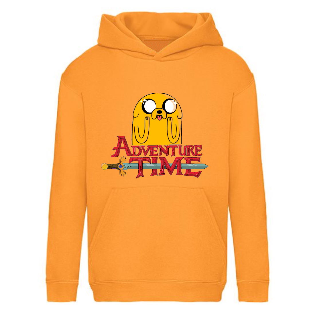 

Худи детская Время Приключений 009 (Adventure Time) оранжевый (ART orn 009) 128 см