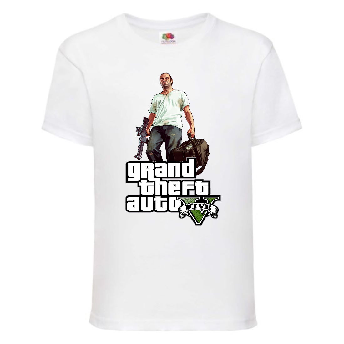 

Футболка детская GTA 007 (Grand Theft Auto) белая (GTA wh 007) 152 см