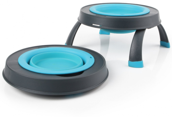 

Миска одинарная на складной подставке Dexas Single Elevated Feeder-Small Голубой (0084297306939)
