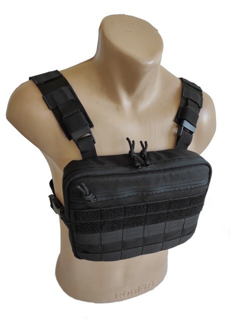 

Сумка Akinak нагрудная MOLLE Черная 0134