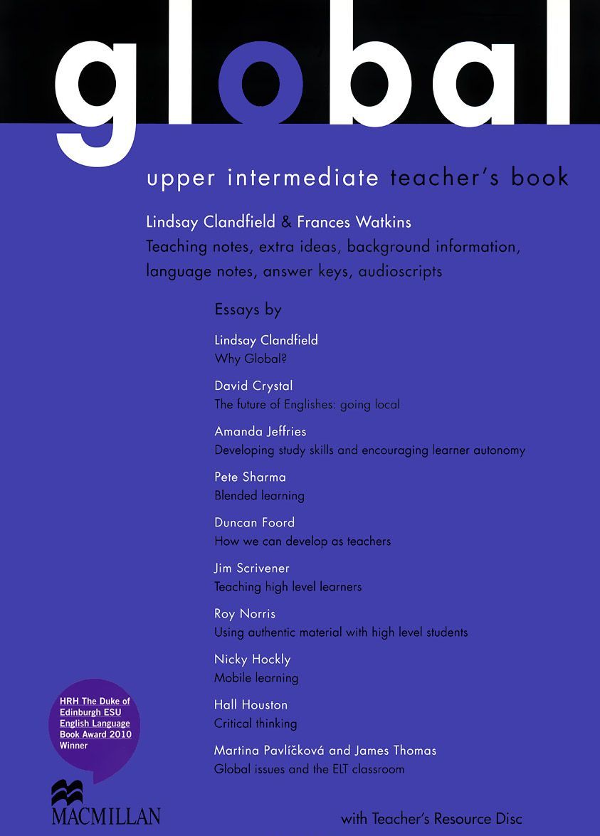 

Global Upper Intermediate: Teacher`s Book Pack (+ CD-ROM)