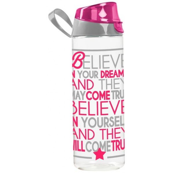 

Бутылка спортивная Herevin Believe 750мл с петлей для переноса