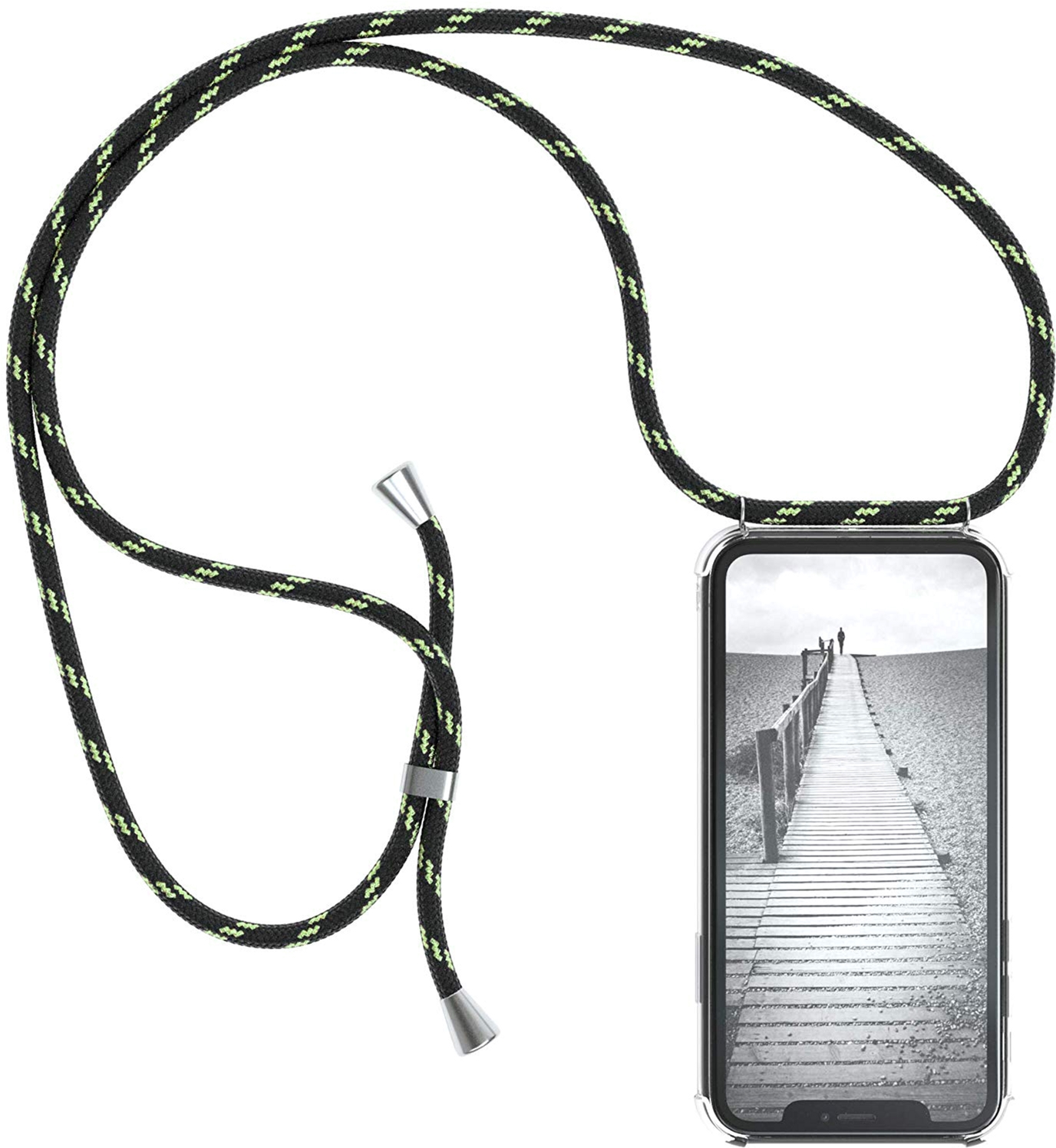 

Панель Strap BeCover для Apple iPhone 11 Pro Black-Green