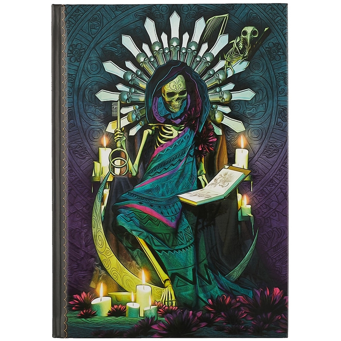 

ДневникSanta Muerte(160 страниц, 150х210 мм, нелинованный)