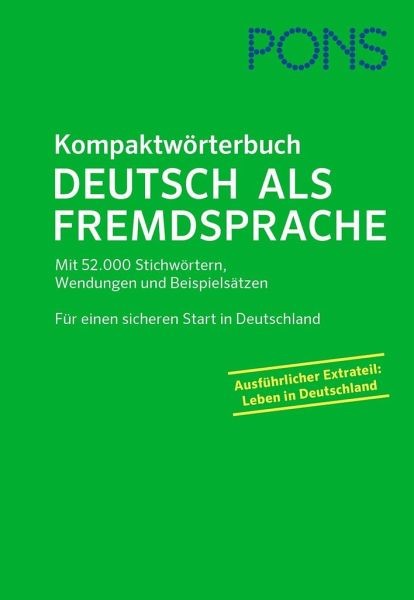 

PONS Kompaktworterbuch. Deutsch als Fremdsprache