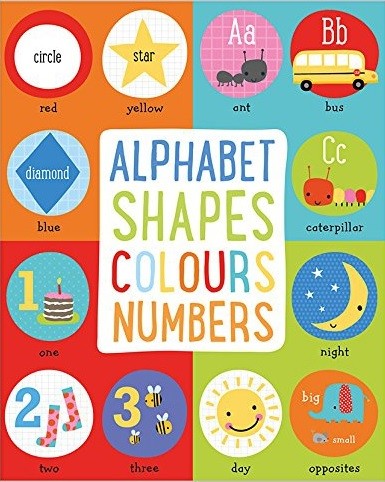 

Alphabet, Shapes, Colours, Numbers