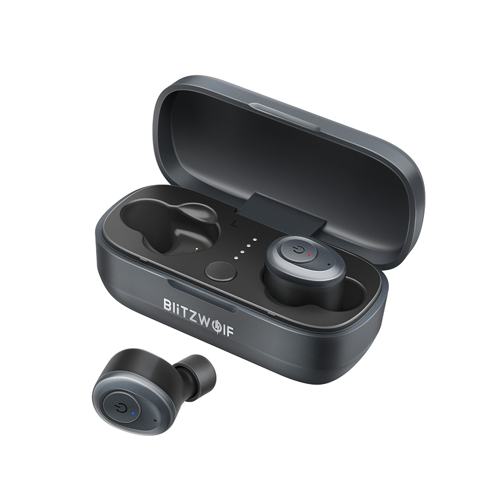 

Беспроводные Bluetooth наушники BlitzWolf BW-FYE4 с портативным кейсом (Черный)