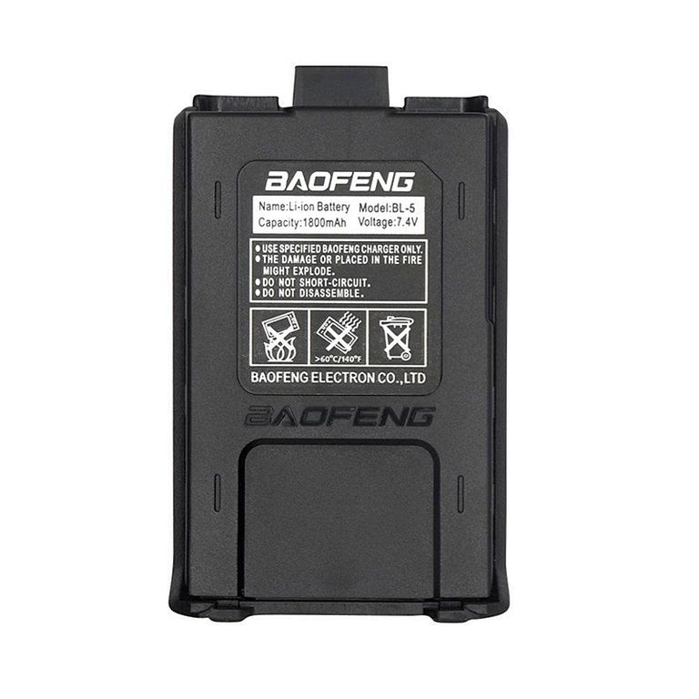

Оригинальный аккумулятор Baofeng батарея для Baofeng UV-5R,1800mah 7.4V.