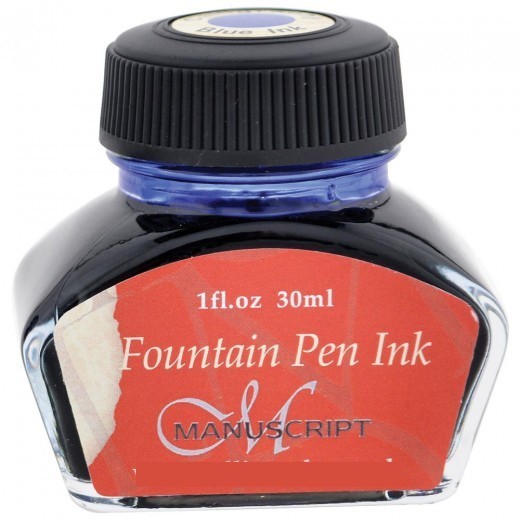 

Чернила для ручки для каллиграфии Manuscript Fountain Pen Ink 30ml, Blue
