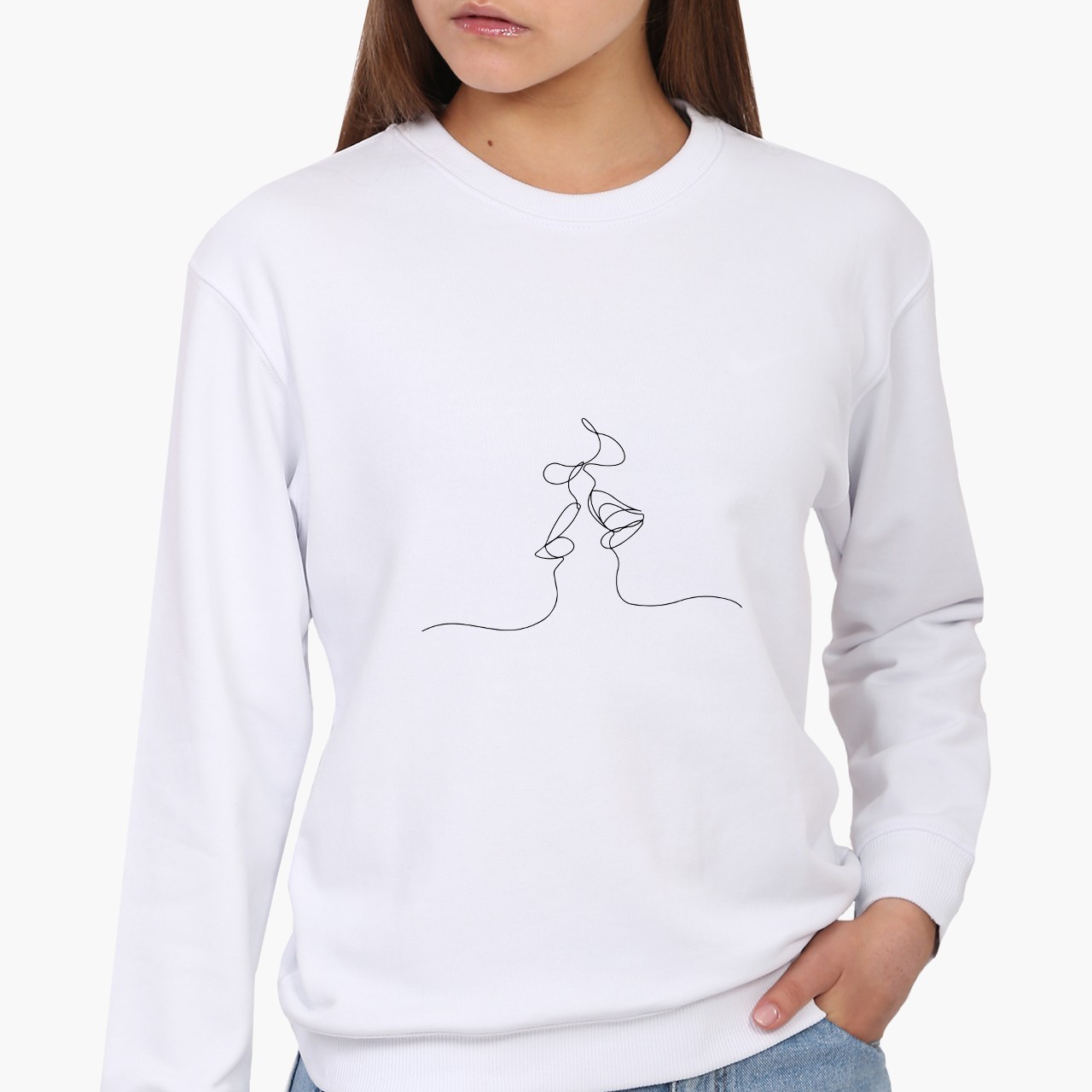 

Свитшот женский Контурный минимализм (Contour minimalism) (8771-1360) Белый, Свитшот женский Контурный минимализм (Contour minimalism) (8771-1360) Белый M