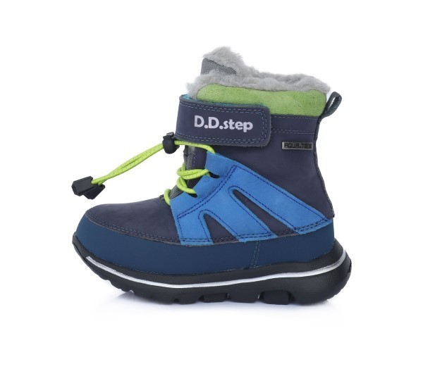 

Водонепроницаемые зимние ботинки DDStep F705-483ВL 31 Синие 573
