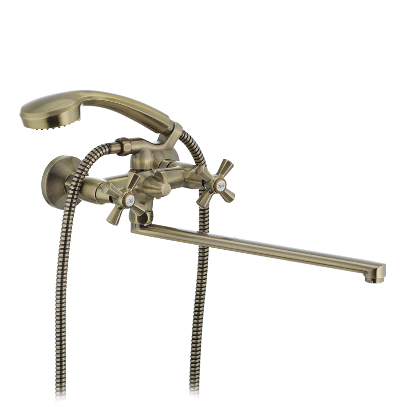 

Смеситель для ванны MIXXUS PREMIUM RETRO BRONZE-140 (SX70648)